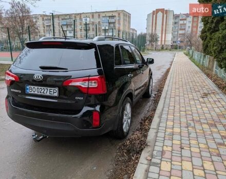 Чорний Кіа Соренто, об'ємом двигуна 2.2 л та пробігом 212 тис. км за 18500 $, фото 4 на Automoto.ua