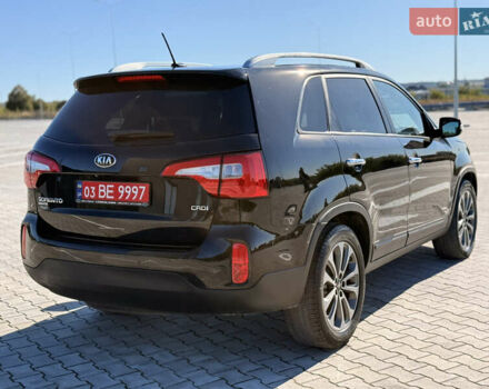 Черный Киа Соренто, объемом двигателя 2.2 л и пробегом 182 тыс. км за 18899 $, фото 4 на Automoto.ua