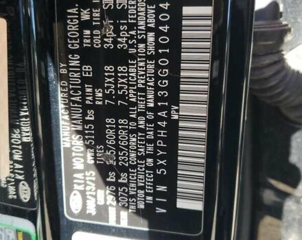 Черный Киа Соренто, объемом двигателя 2 л и пробегом 167 тыс. км за 1100 $, фото 12 на Automoto.ua