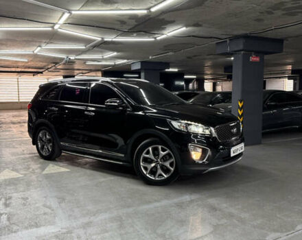 Черный Киа Соренто, объемом двигателя 2 л и пробегом 130 тыс. км за 19500 $, фото 2 на Automoto.ua