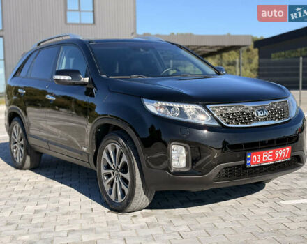 Черный Киа Соренто, объемом двигателя 2.2 л и пробегом 182 тыс. км за 18899 $, фото 2 на Automoto.ua