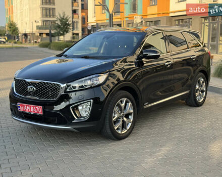 Киа Соренто 2015 в Ивано-Франковске на Automoto.ua Черный Киа Соренто, объемом двигателя 2.2 л и пробегом 220 тыс. км за 23750 $, фото 3 на Automoto.ua