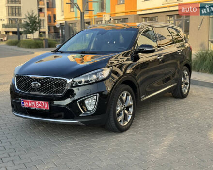 Киа Соренто 2015 в Ивано-Франковске на Automoto.ua Черный Киа Соренто, объемом двигателя 2.2 л и пробегом 220 тыс. км за 23750 $, фото 4 на Automoto.ua