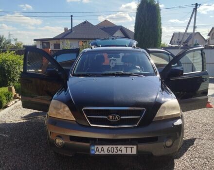 Чорний Кіа Соренто, об'ємом двигуна 2.4 л та пробігом 300 тис. км за 7300 $, фото 7 на Automoto.ua