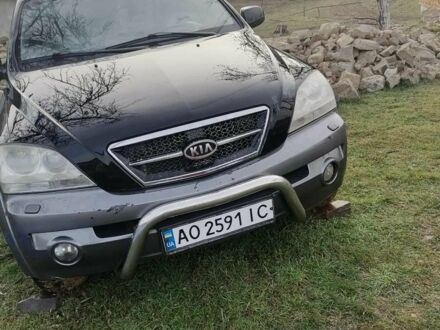 Кіа Соренто 2002 у Тячеве на Automoto.ua Чорний Кіа Соренто, об'ємом двигуна 2.5 л та пробігом 280 тис. км за 5300 $, фото 1 на Automoto.ua