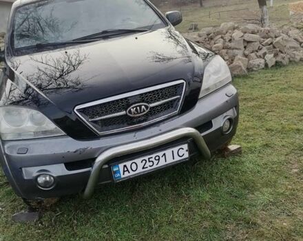 Чорний Кіа Соренто, об'ємом двигуна 2.5 л та пробігом 280 тис. км за 5300 $, фото 1 на Automoto.ua