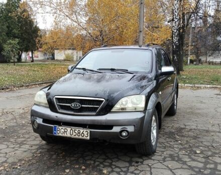 Черный Киа Соренто, объемом двигателя 2.5 л и пробегом 300 тыс. км за 3300 $, фото 1 на Automoto.ua