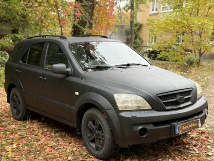 Черный Киа Соренто, объемом двигателя 2.5 л и пробегом 260 тыс. км за 3699 $, фото 1 на Automoto.ua