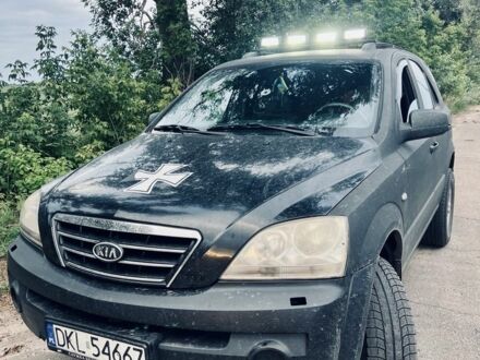 Черный Киа Соренто, объемом двигателя 2.5 л и пробегом 360 тыс. км за 3700 $, фото 1 на Automoto.ua