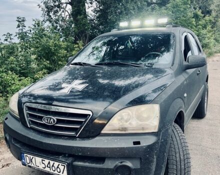 Черный Киа Соренто, объемом двигателя 2.5 л и пробегом 360 тыс. км за 3700 $, фото 1 на Automoto.ua
