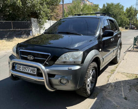 Черный Киа Соренто, объемом двигателя 2.4 л и пробегом 240 тыс. км за 5900 $, фото 1 на Automoto.ua