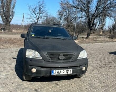 Черный Киа Соренто, объемом двигателя 2.5 л и пробегом 340 тыс. км за 4400 $, фото 1 на Automoto.ua