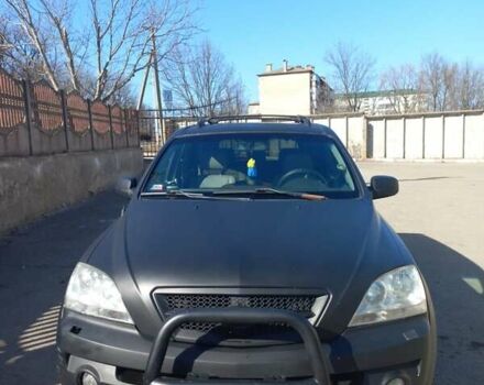 Черный Киа Соренто, объемом двигателя 2.5 л и пробегом 240 тыс. км за 5500 $, фото 1 на Automoto.ua