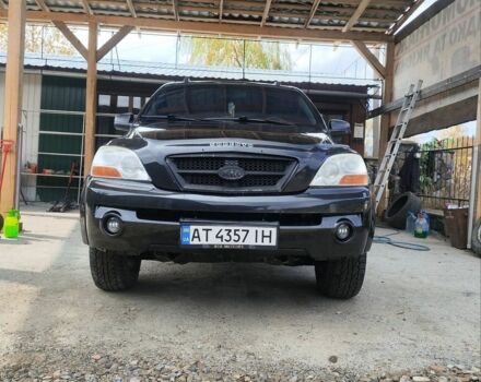 Черный Киа Соренто, объемом двигателя 2.5 л и пробегом 280 тыс. км за 5300 $, фото 1 на Automoto.ua