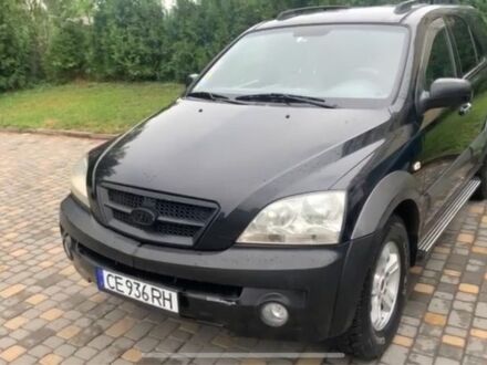 Черный Киа Соренто, объемом двигателя 2.5 л и пробегом 272 тыс. км за 3500 $, фото 1 на Automoto.ua