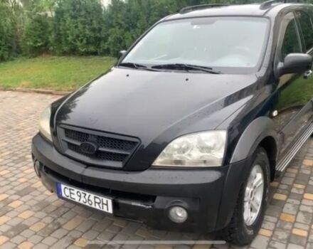 Черный Киа Соренто, объемом двигателя 2.5 л и пробегом 272 тыс. км за 3500 $, фото 1 на Automoto.ua