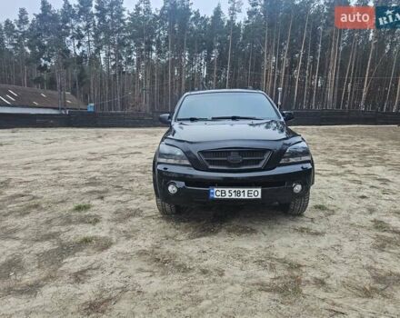 Черный Киа Соренто, объемом двигателя 2.5 л и пробегом 250 тыс. км за 5200 $, фото 1 на Automoto.ua