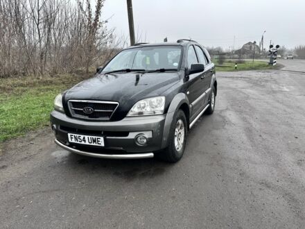 Черный Киа Соренто, объемом двигателя 2.5 л и пробегом 270 тыс. км за 4200 $, фото 1 на Automoto.ua