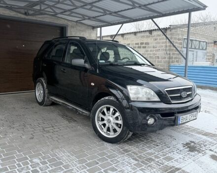 Черный Киа Соренто, объемом двигателя 2.5 л и пробегом 300 тыс. км за 5000 $, фото 1 на Automoto.ua