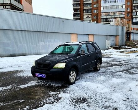 Черный Киа Соренто, объемом двигателя 2.5 л и пробегом 200 тыс. км за 2700 $, фото 1 на Automoto.ua