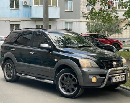 Черный Киа Соренто, объемом двигателя 2.5 л и пробегом 305 тыс. км за 4500 $, фото 1 на Automoto.ua