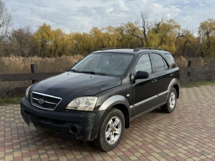 Черный Киа Соренто, объемом двигателя 2.5 л и пробегом 255 тыс. км за 3000 $, фото 1 на Automoto.ua