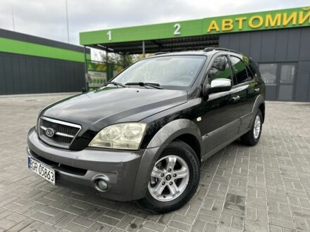 Черный Киа Соренто, объемом двигателя 2.5 л и пробегом 218 тыс. км за 4500 $, фото 1 на Automoto.ua