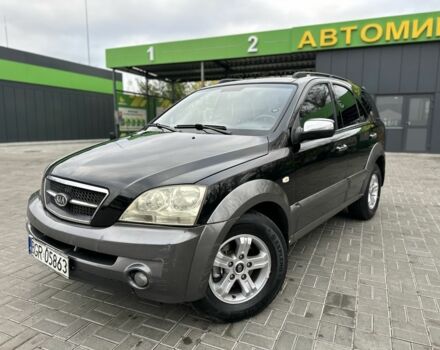 Черный Киа Соренто, объемом двигателя 2.5 л и пробегом 218 тыс. км за 4500 $, фото 1 на Automoto.ua