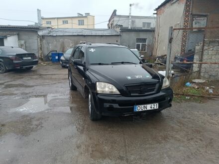 Черный Киа Соренто, объемом двигателя 2.5 л и пробегом 123 тыс. км за 2450 $, фото 1 на Automoto.ua