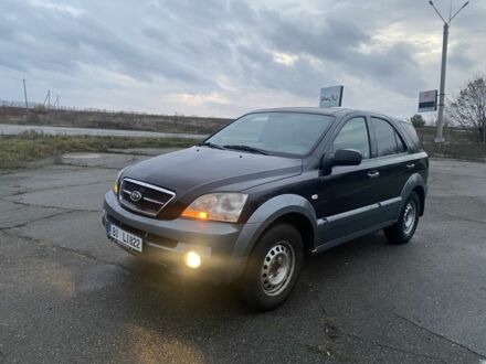 Черный Киа Соренто, объемом двигателя 2.5 л и пробегом 250 тыс. км за 4150 $, фото 1 на Automoto.ua