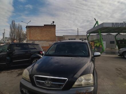 Черный Киа Соренто, объемом двигателя 2.5 л и пробегом 303 тыс. км за 3546 $, фото 1 на Automoto.ua