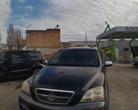 Черный Киа Соренто, объемом двигателя 2.5 л и пробегом 303 тыс. км за 3546 $, фото 1 на Automoto.ua