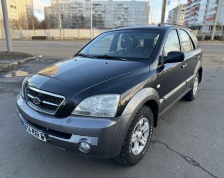 Черный Киа Соренто, объемом двигателя 2.5 л и пробегом 285 тыс. км за 3500 $, фото 1 на Automoto.ua