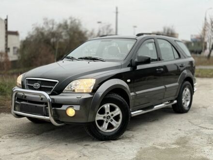 Черный Киа Соренто, объемом двигателя 2.5 л и пробегом 258 тыс. км за 5250 $, фото 1 на Automoto.ua