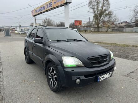 Черный Киа Соренто, объемом двигателя 2.5 л и пробегом 285 тыс. км за 2950 $, фото 1 на Automoto.ua