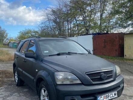 Черный Киа Соренто, объемом двигателя 2.5 л и пробегом 288 тыс. км за 2950 $, фото 1 на Automoto.ua