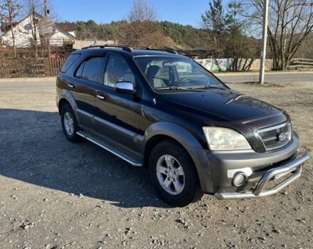 Черный Киа Соренто, объемом двигателя 2.4 л и пробегом 205 тыс. км за 6650 $, фото 1 на Automoto.ua