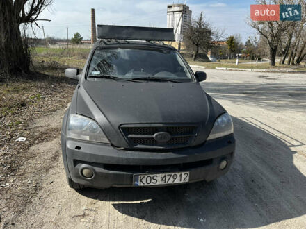 Кіа Соренто 2005 у Белой Церкве на Automoto.ua Чорний Кіа Соренто, об'ємом двигуна 2.5 л та пробігом 253 тис. км за 5500 $, фото 1 на Automoto.ua
