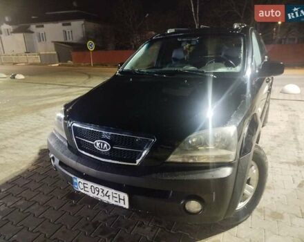 Черный Киа Соренто, объемом двигателя 2.5 л и пробегом 256 тыс. км за 7250 $, фото 1 на Automoto.ua
