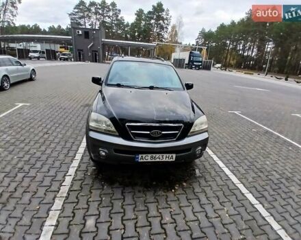 Черный Киа Соренто, объемом двигателя 2.4 л и пробегом 270 тыс. км за 5299 $, фото 1 на Automoto.ua