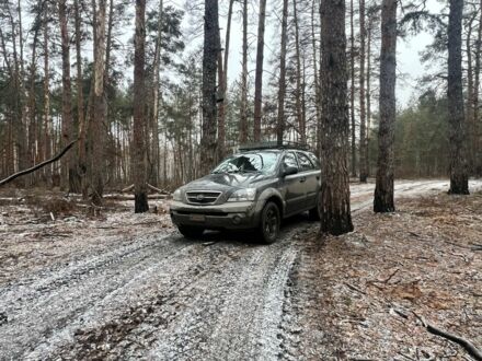 Чорний Кіа Соренто, об'ємом двигуна 2.5 л та пробігом 227 тис. км за 4800 $, фото 1 на Automoto.ua