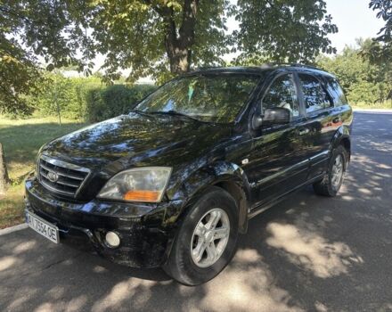Черный Киа Соренто, объемом двигателя 2.5 л и пробегом 230 тыс. км за 7700 $, фото 1 на Automoto.ua