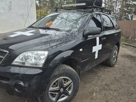 Чорний Кіа Соренто, об'ємом двигуна 2.5 л та пробігом 280 тис. км за 4300 $, фото 1 на Automoto.ua