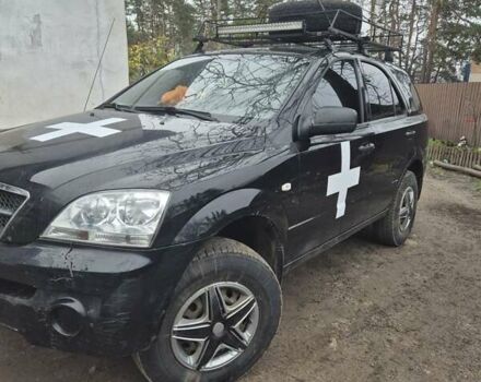 Чорний Кіа Соренто, об'ємом двигуна 2.5 л та пробігом 280 тис. км за 4300 $, фото 1 на Automoto.ua