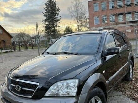 Черный Киа Соренто, объемом двигателя 2.5 л и пробегом 253 тыс. км за 2700 $, фото 1 на Automoto.ua