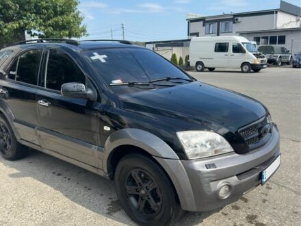 Черный Киа Соренто, объемом двигателя 2.5 л и пробегом 350 тыс. км за 3000 $, фото 1 на Automoto.ua