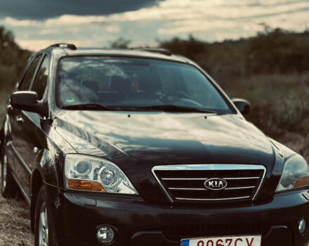 Черный Киа Соренто, объемом двигателя 2.5 л и пробегом 165 тыс. км за 4100 $, фото 1 на Automoto.ua