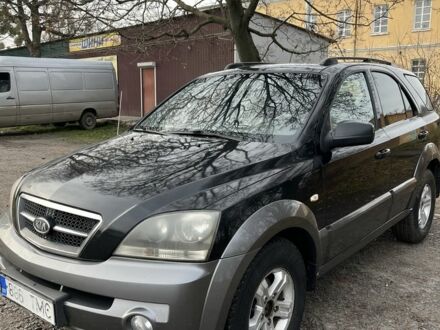 Чорний Кіа Соренто, об'ємом двигуна 2.5 л та пробігом 244 тис. км за 4750 $, фото 1 на Automoto.ua