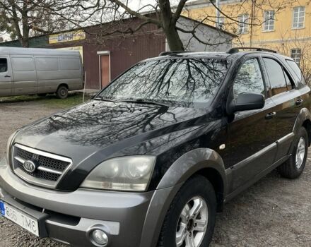 Черный Киа Соренто, объемом двигателя 2.5 л и пробегом 244 тыс. км за 4750 $, фото 1 на Automoto.ua