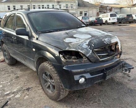 Черный Киа Соренто, объемом двигателя 2.5 л и пробегом 100 тыс. км за 1100 $, фото 1 на Automoto.ua